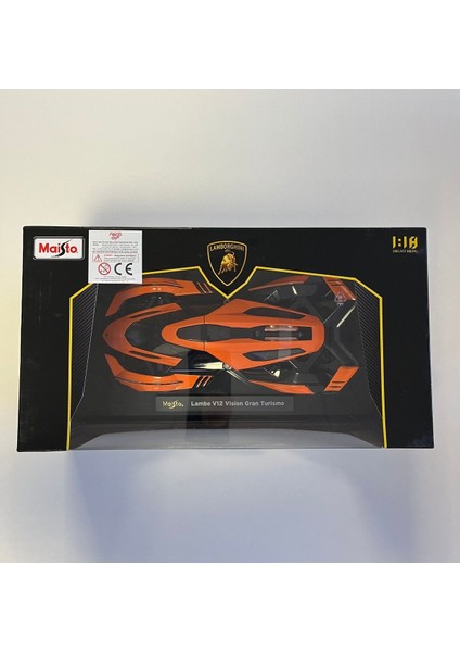 Lamborghini V12 Vision Gran Turismo 1:18 - Mavi Su Dünyası