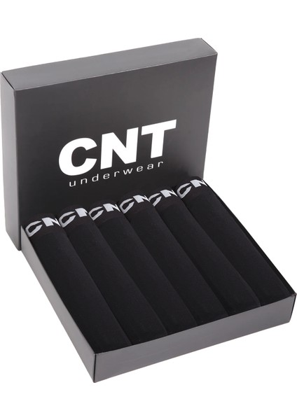 Erkek 6'lı Premium Kutuda Dikşsiz Mikro Fiber Boxer Seti – Rahat Bel Lastiği Likralı