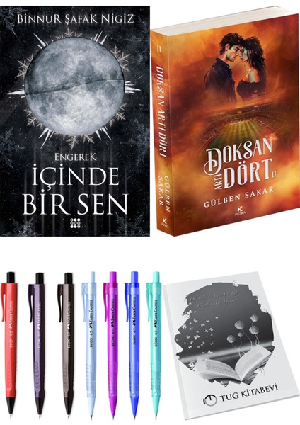 Doksan Artı Dört 2 ve Dokuz Yayınları İçinde Bir Sen 1 Engerek Binnur Şafak Nigiz + Hediyeli
