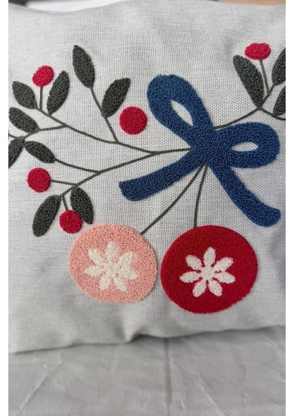 Brenda 2li Punch Nakışlı Kırlent Kılıfı 45X45 cm fiyatları