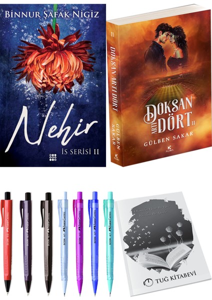 Doksan Artı Dört 2 ve Dokuz Yayınları Is Serisi 2 Nehir Binnur Şafak Nigiz + Hediyeli