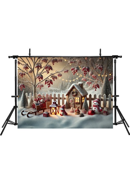 Kış Masalı Temalı Stüdyo Fonu Arka Plan, 200X150CM fiyatları