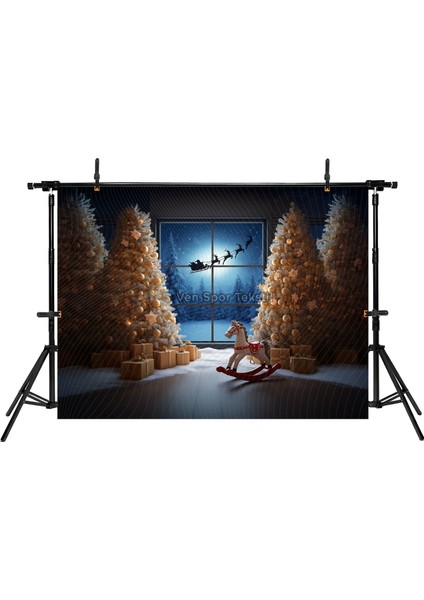 Noel Temalı Sihirli Stüdyo Fonu 200X150CM Arka Plan fiyatları