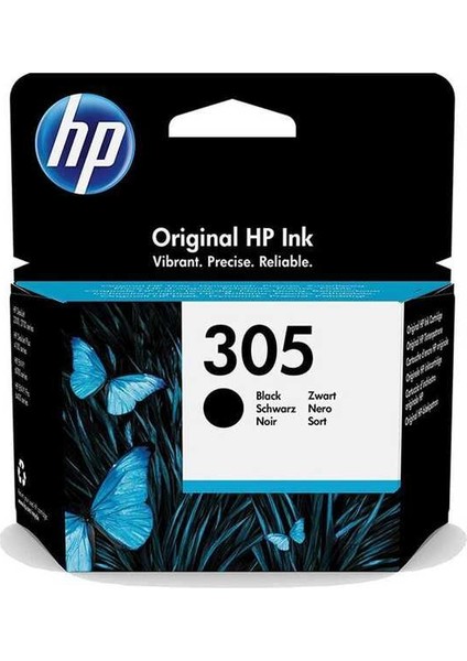 Hp 305-3YM61AE Siyah Orijinal Kartuş