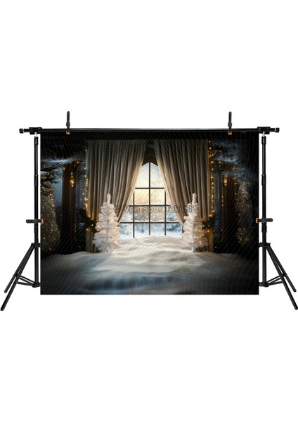 Sihirli Kış Penceresi Stüdyo Fonu 200X150CM Arka Plan fiyatları