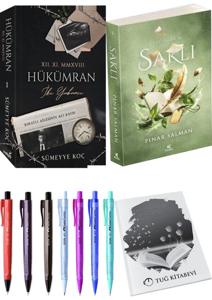 Saklı ve Hükümran 1 Iki Yabancı Sümeyye Koç 2li Set + Hediyeli
