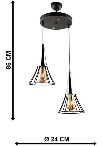 Havana 2.li Avize Krom indirimleri