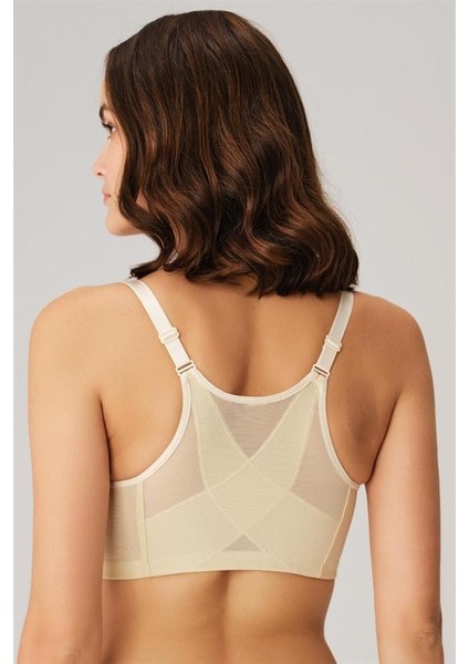 Kadın Toparlayıcı Minimizer Balensiz Desteksiz Dolgusuz Önden Açılan Sırt Destekli Medikal Sütyen (3651) Markano fiyatları