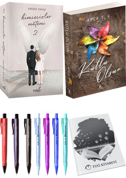 Kutlu Olsun ve Kimsesizler Matemi 2 Emine Tavuz 2li Set + Hediyeli
