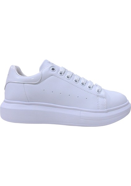 Bestof Beyaz Bağcıklı Sneakers Spor Ayakkabı fiyatları