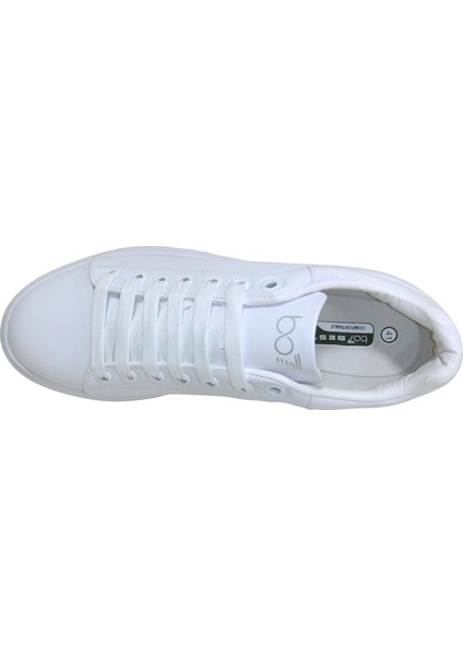 Bestof Beyaz Bağcıklı Sneakers Spor Ayakkabı fırsatları