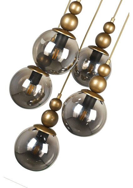 Sonsuz 5.li Avize Eskitme Füme Cam fırsatları