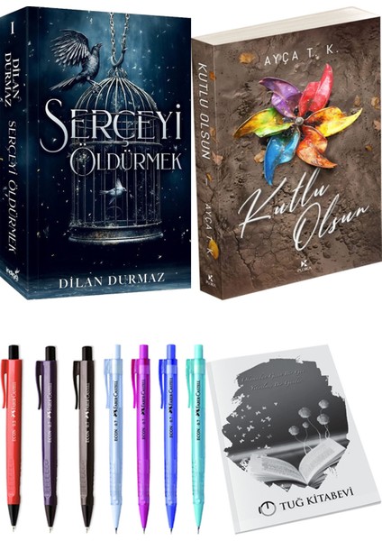 Kutlu Olsun ve Serçeyi Öldürmek Dilan Durmaz 2li Set + Hediyeli