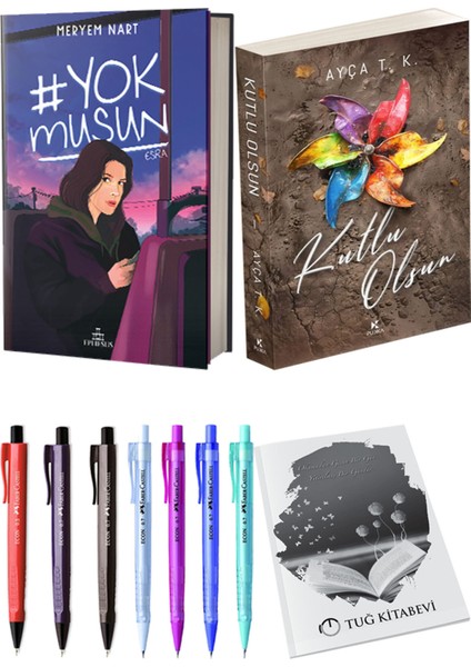Kutlu Olsun ve Ephesus Yayınları Yokmusun Meryem Nart 2'li Set + Hediyeli