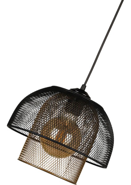 Efes Tekli Avize Siyah Eskitme Kafes fırsatları