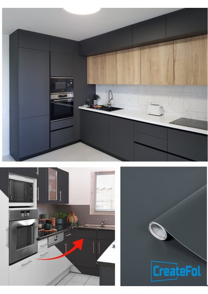 Yapışkanlı Folyo Mutfak Dolap ve Mobilya Kaplama Folyosu Istedğiniz Ölçüde 122X 2 Metre fırsatları