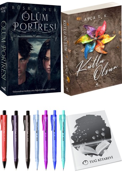 Kutlu Olsun ve Ölüm Portresi Büşra Nur 2li Set + Hediyeli