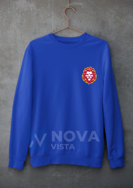 Victor Osimhen 45 Numara Forma Baskılı Unisex Bisiklet Yaka Spor Sweatshirt