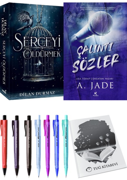 Çalıntı Sözler ve Serçeyi Öldürmek Dilan Durmaz 2li Set + Hediyeli