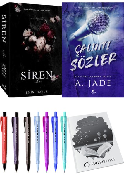 Çalıntı Sözler ve Siren Iki Emine Tavuz 2li Set + Hediyeli