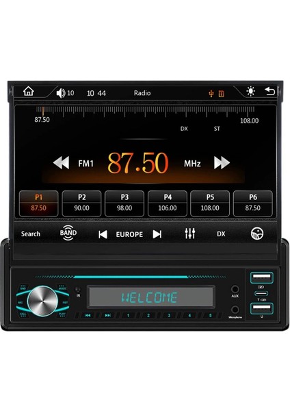 Indash Teyp 7 Inç 4X50 Watt Bluetooth Mirrorlink Carplay Mega VM-6700