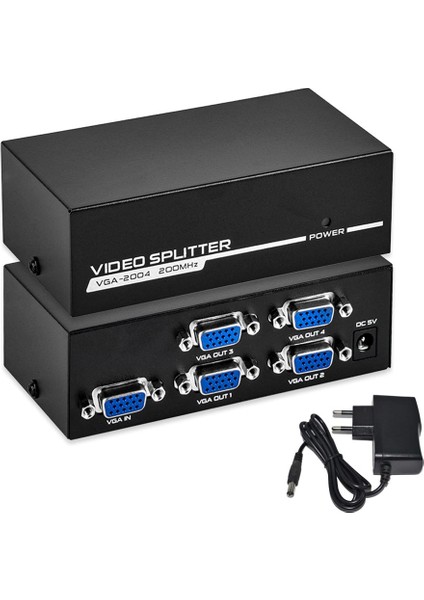 VGA-2004/ 4 Port VGA Splitter