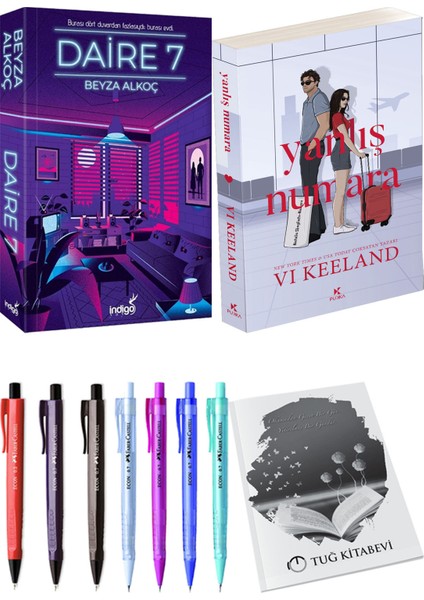 Yanlış Numara ve Daire 7 Beyza Alkoç 2li Set + Hediyeli