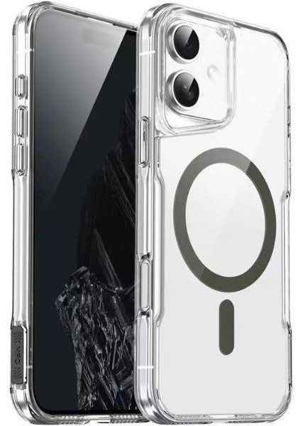 Iphone 16 Kılıf T-Max Magsafe Renkli Sert Mika Alp