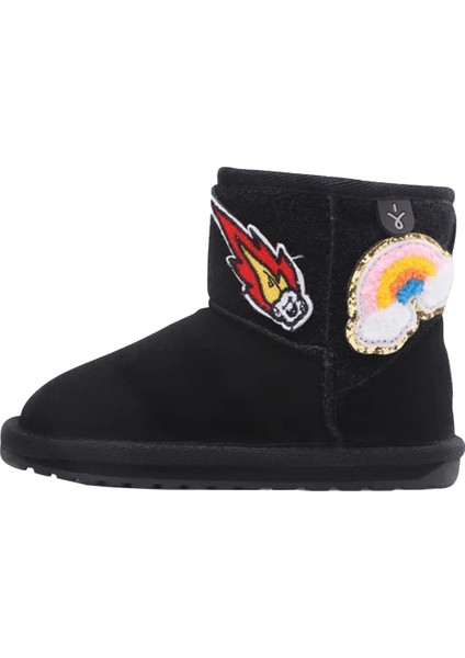Wallaby Mini Play Unisex Çocuk Siyah Bot modelleri