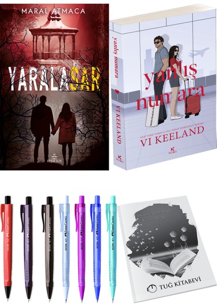 Yanlış Numara ve Ephesus Yayınları Yaralasar 4 Maral Atmaca 2'li Set + Hediyeli