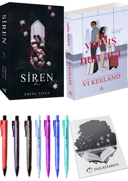 Yanlış Numara ve Siren Bir Emine Tavuz 2li Set + Hediyeli