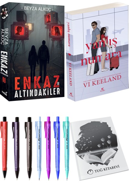 Yanlış Numara ve Enkaz Altındakiler 2 Beyza Alkoç 2li Set + Hediyeli