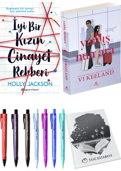 Yanlış Numara ve Epsilon Yayınevi Iyi Bir Kızın Cinayet Rehberi Holly Jackson + Hediyeli
