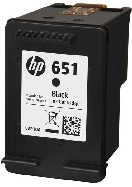 Hp 651-C2P10AE Siyah Orijinal Kartuş