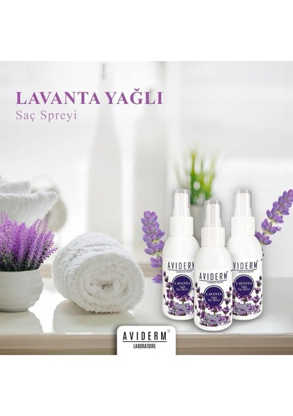 Lavanta Yağlı Saç Spreyi 100 ml