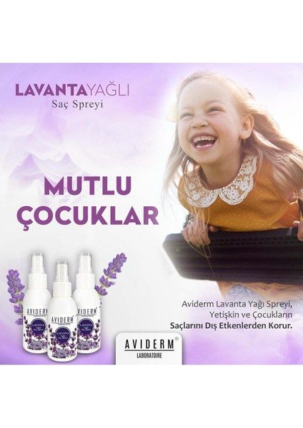 Lavanta Yağlı Saç Spreyi 100 ml