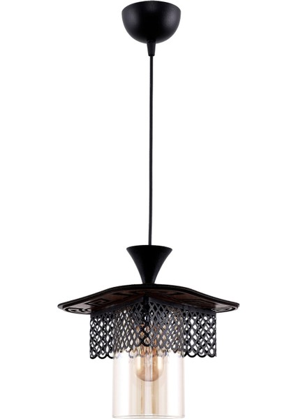 Leydi Tekli Siyah Avize fırsatları