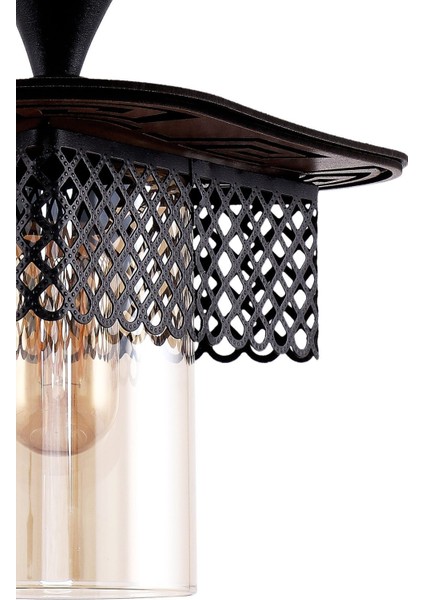 Leydi Tekli Siyah Avize indirimleri