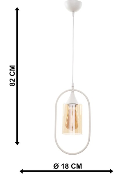 Boris Tekli Beyaz Avize indirimleri