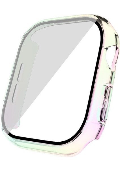 Apple Watch 10 / 11 46 mm Uyumlu Ekran Koruyucu Kasa Koruma Electroplate Parlak Tasarım Tam Koruma modelleri