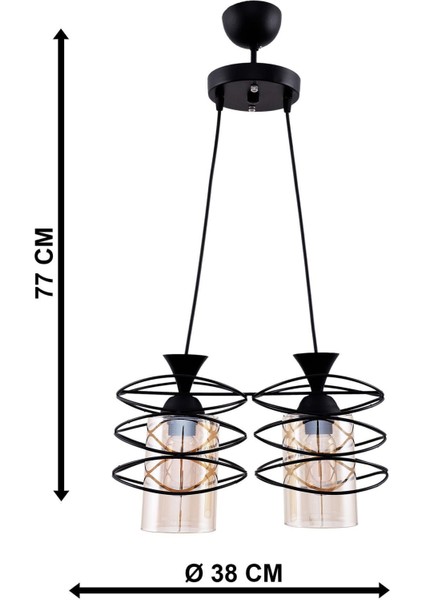 Fiber 2'li Avize modelleri