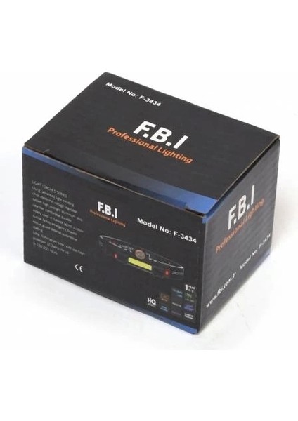 Populermarketim - F-3434 Şarjlı Mıknatıslı Kafa Feneri