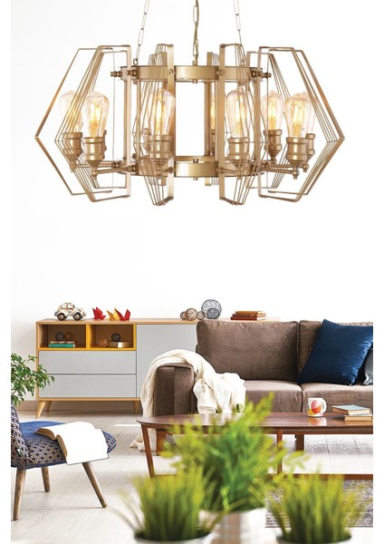 Imera 10.lu Yuvarlak Eskitme Avize