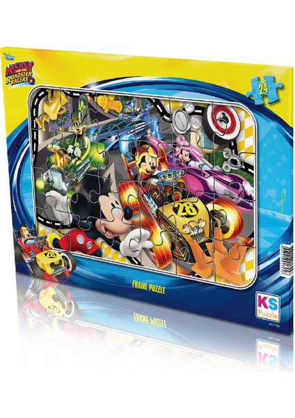 24 Parça Mickey Frame Puzzle