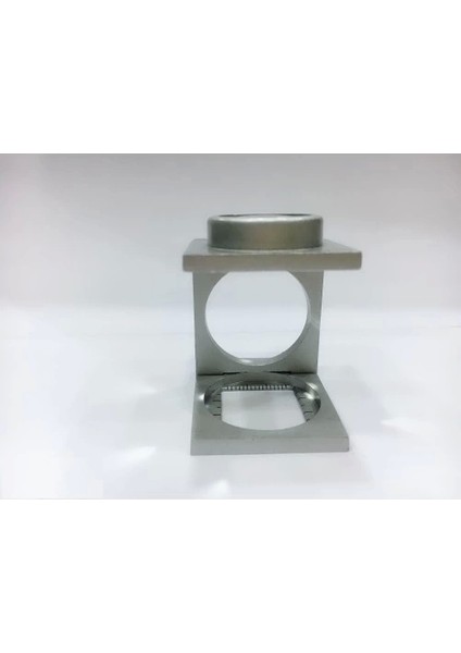 Populermarketim - 20 mm Büyüteç Lup Dokumacı Büyüteci Full Çelik Katlanabilir TH9007A