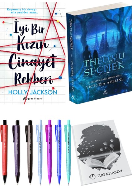 Theo'yu Seçmek ve Epsilon Yayınevi Iyi Bir Kızın Cinayet Rehberi Holly Jackson + Hediyeli