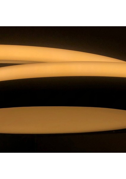 Lara / Sarkıt Avize / 75 cm / Çemberli / 3 Renk Işık / Antrasit Gövde indirimleri