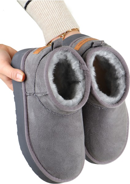 Pierre Cardın 52709 Ug Kısa Süet Kürklü Spor Kadın Bot fırsatları