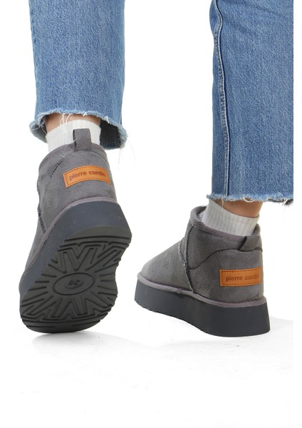 Pierre Cardın 52709 Ug Kısa Süet Kürklü Spor Kadın Bot indirimleri