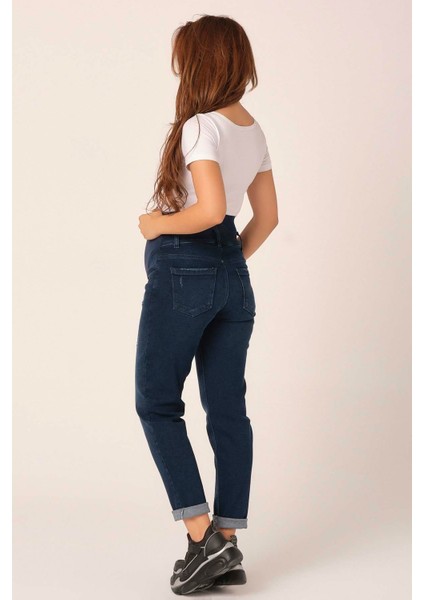 Hamile Regular Fit Kot Pantolon Lacivert modelleri